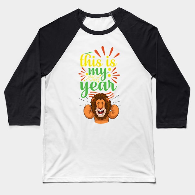 New Year 2024 Baseball T-Shirt by amarsingha10